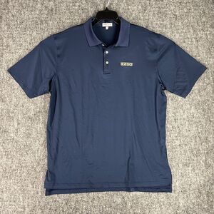Peter Millar Blue Polo Shirt Classic Design